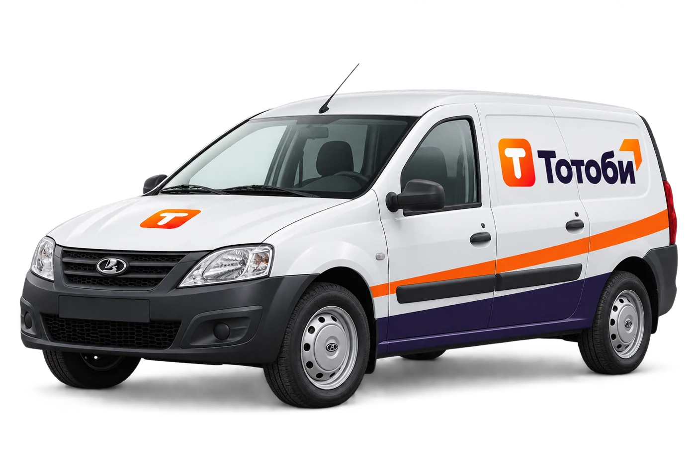 Визуализация фирменного автомобиля Тотоби